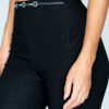 A zoomed-in detail of the embroidery part of the "Ride Or Die Bengalina Pants" from the summer 23/24 Matte collection.