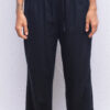 The Aura Linen Black Pants from the Matte 24/25 summer collection