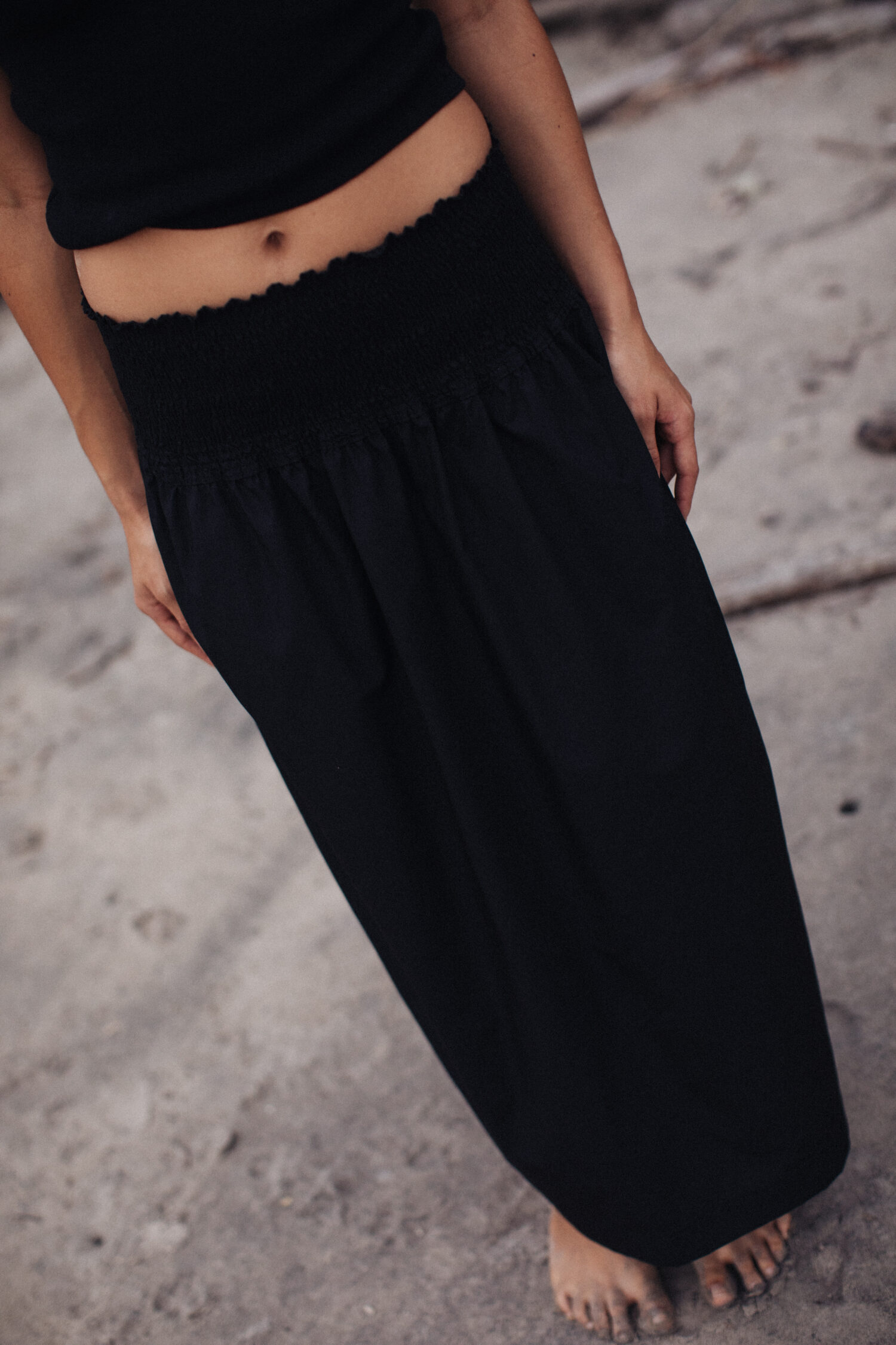 The Copa Cabana Black Skirt from the Matte 24/25 summer collection