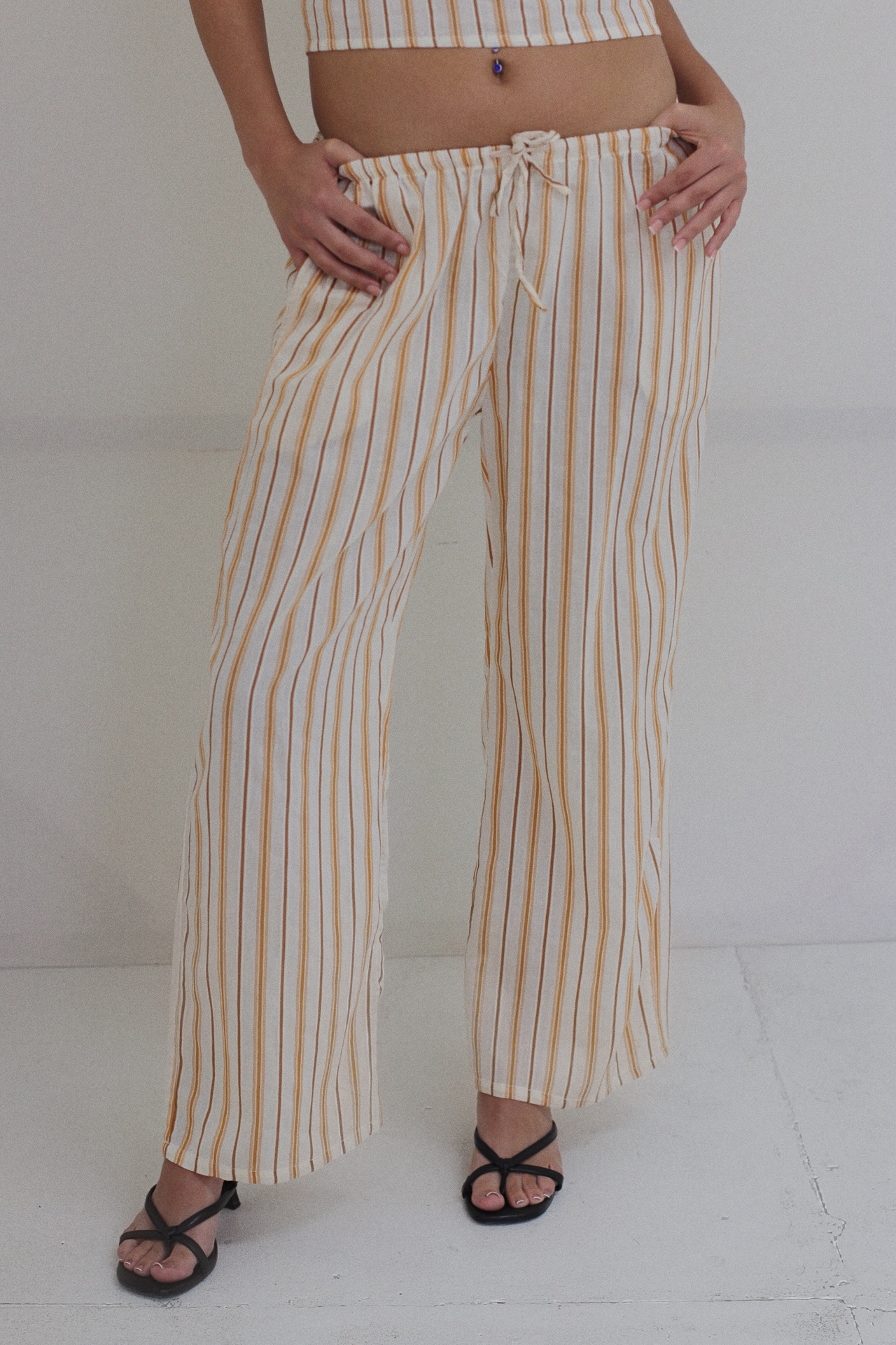 Matte summer 2026 linen pants.